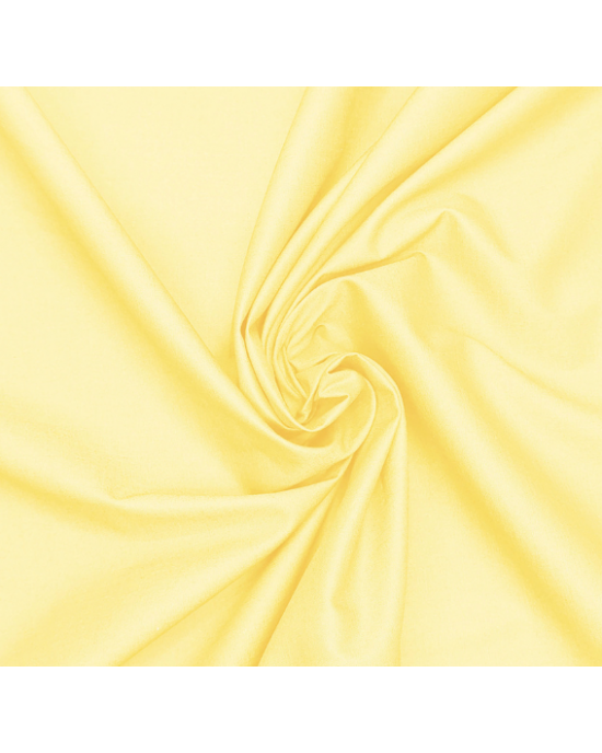Tecido Tricoline Silky Lisa cor - 1048 (Amarelo Gema) Tecido Tricoline Silky Lisa cor - 1048 (Amarelo Gema)